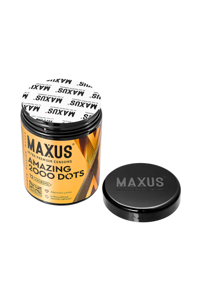 Презервативы Maxus Amazing,  латекс,текстурированные 12 шт.