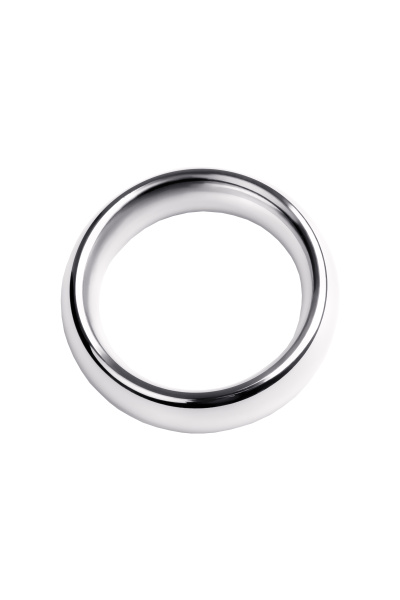 Кольцо на пенис, TOYFA Metal,металл, серебристое, 2 см, Ø 3 см ,S